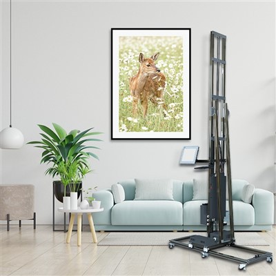 TPP1000 3D Vètikal UV Mi Enprimant Ankr Ak Track